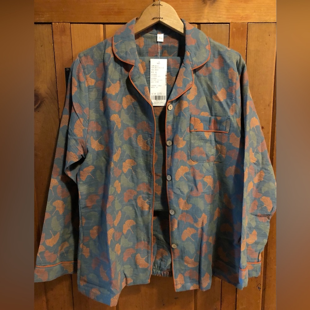 Cozy OWNKOTI Ginko cotton PJs! Ordered the wrong size - brand new, never worn.